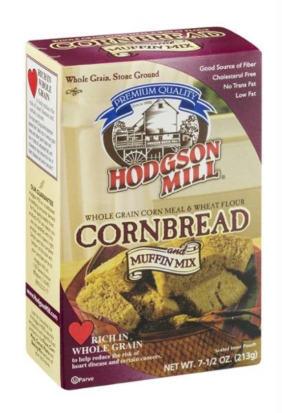 Hodgson Mill: Whole Grain Cornbread And Muffin Mix, 7.5 Oz