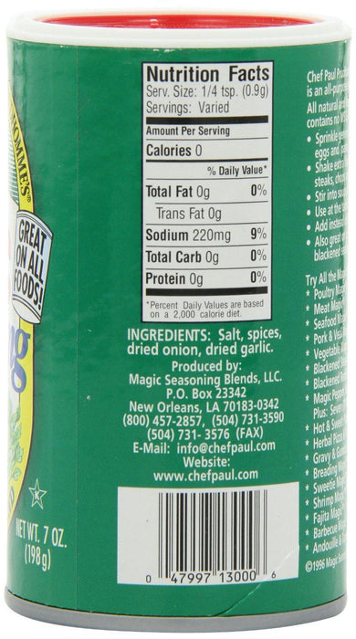 Magic Seasoning: Blends Magic Seasoning Salt New Orleans Blend, 7 Oz