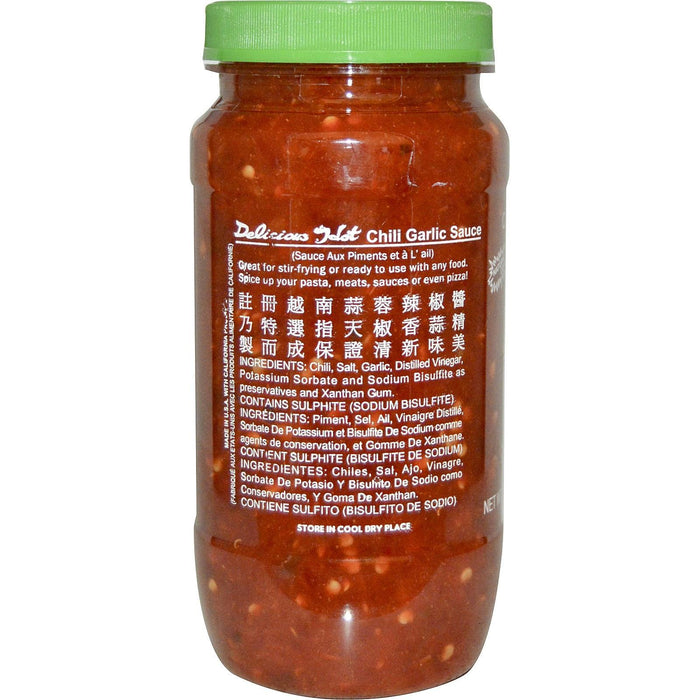 Huy Fong: Chili Garlic Sauce, 18 Oz