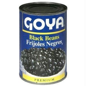 Goya: Canned Black Beans, 15.5 Oz