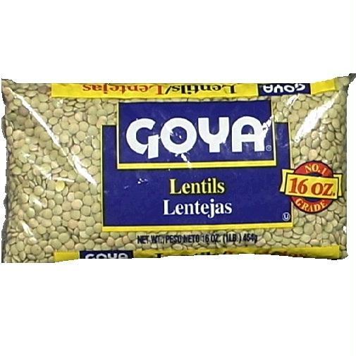 Goya: Lentil Beans, 16 Oz