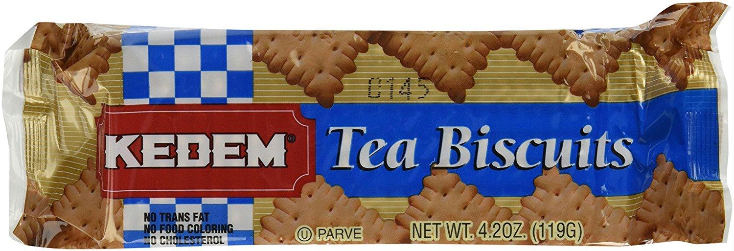 Kedem: Tea Biscuits Plain, 4.2 Oz