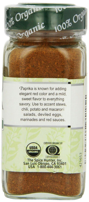 Spice Hunter: 100% Organic Ground Paprika, 1.4 Oz