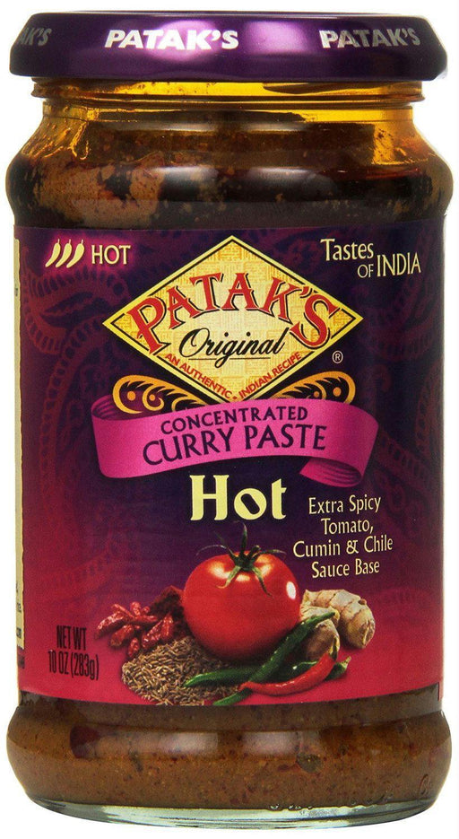 Patak's: Original Concentrated Hot Curry Paste Tomato Cumin And Chile, 10 Oz