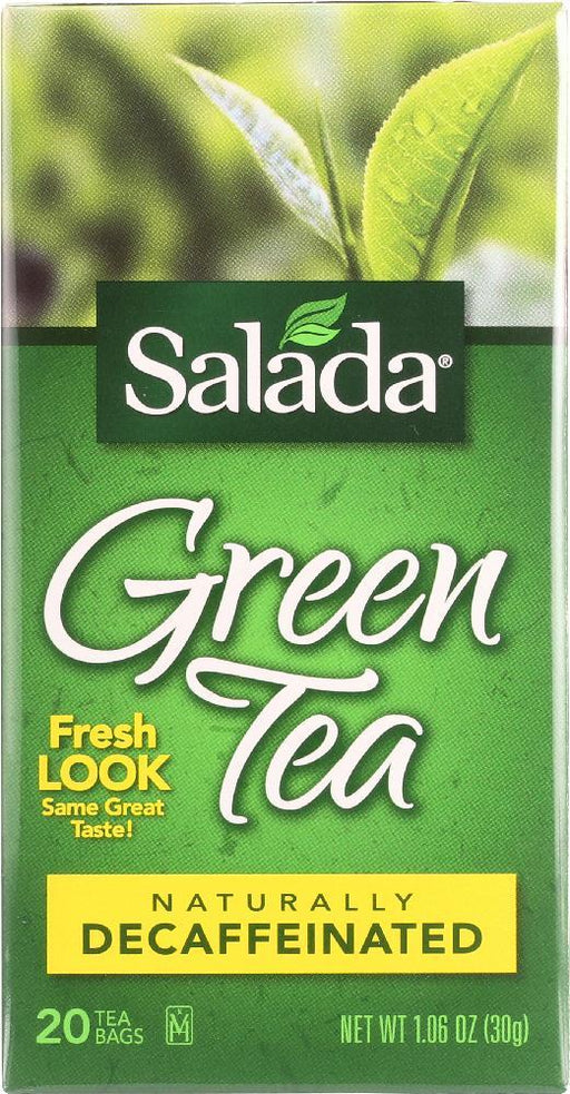 Salada: Naturally Decaffeinated Green Tea, 20 Tea Bags