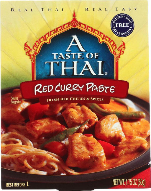 Taste Of Thai: Red Curry Paste, 1.75 Oz