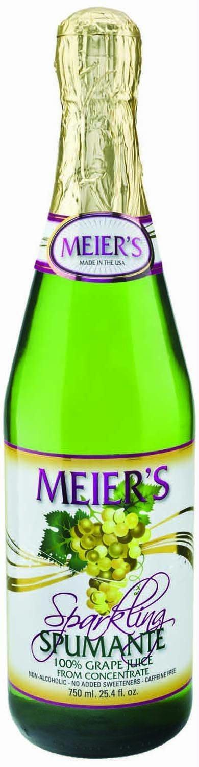 Meiers: Sparkling Spumante Grape Juice, 25.4 Oz