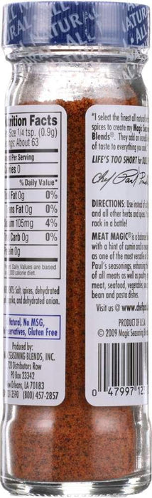 Magic Seasoning Blends: Meat Magic, 2 Oz