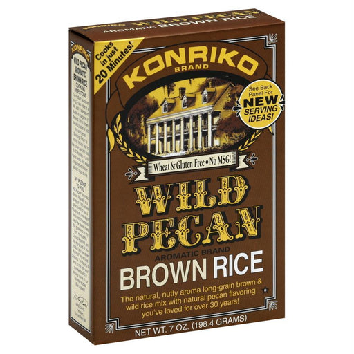 Konriko Brown Rice Wild Pecan, 7 Oz