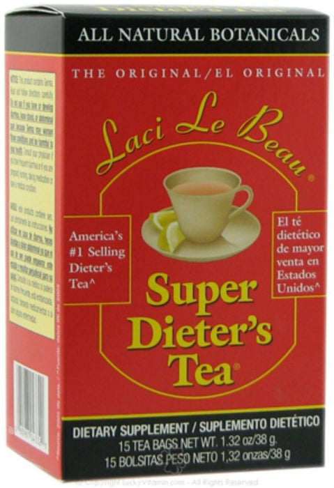 Laci Le Beau: Super Dieter's Tea All Natural Botanicals, 15 Tea Bags