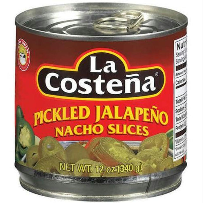 La Costena: Pickled Jalapeno Nacho Slices, 12 Oz