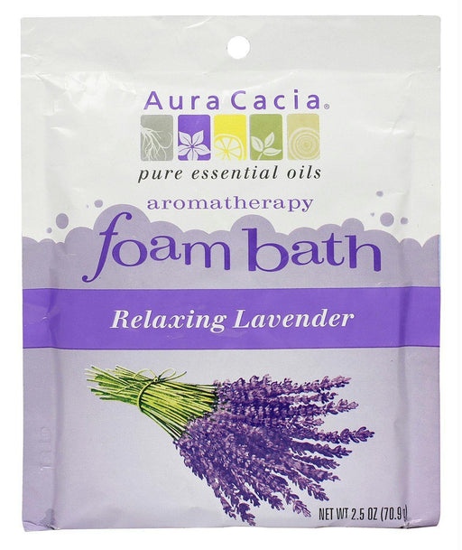 Aura Cacia: Foam Bath Relaxing Lavender, 2.5 Oz