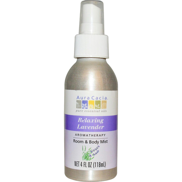 Aura Cacia: Room & Body Mist Relaxing Lavender, 4 Oz