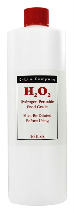 O-w & Company: H2o2 Hydrogen Peroxide Food Grade 12%,16 Oz