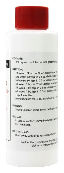 O-w & Company: H2o2 Hydrogen Peroxide Food Grade 12%, 4 Oz