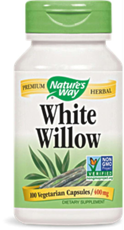 Nature's Way: White Willow Bark 400 Mg, 100 Capsules