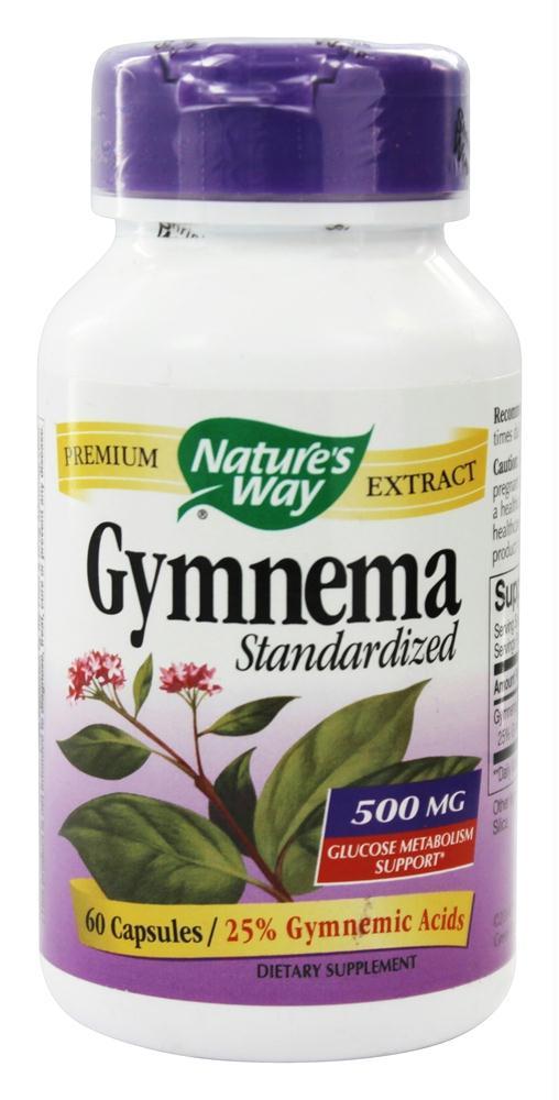 Nature's Way: Gymnema Standardized 500 Mg, 60 Capsules