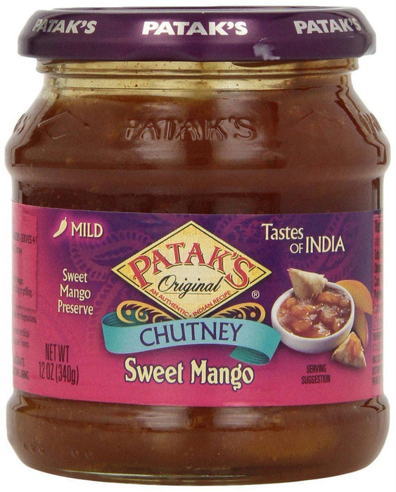 Patak's: Original Sweet Mango Chutney Mild, 12 Oz