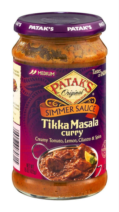 Patak's: Tikka Masala Curry Cooking Sauce, 15 Oz