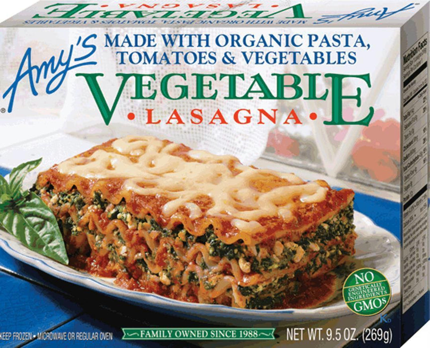 Amy's: Vegetable Lasagna, 9.5 Oz