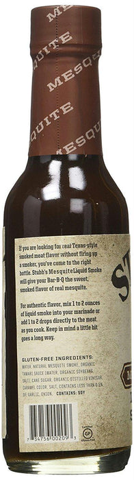 Stubb's: Mesquite Liquid Smoke, 5 Oz