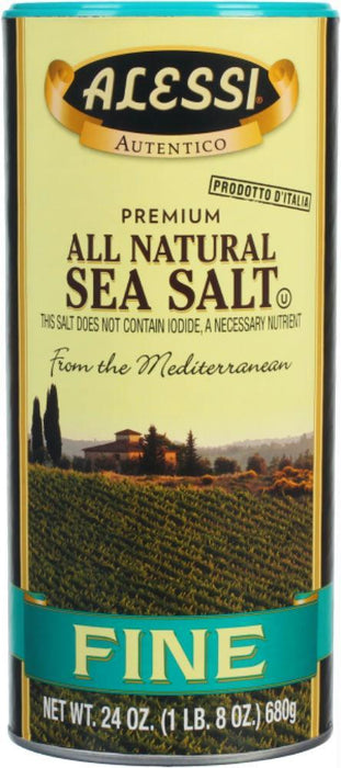 Alessi: Fine Sea Salt, 24 Oz