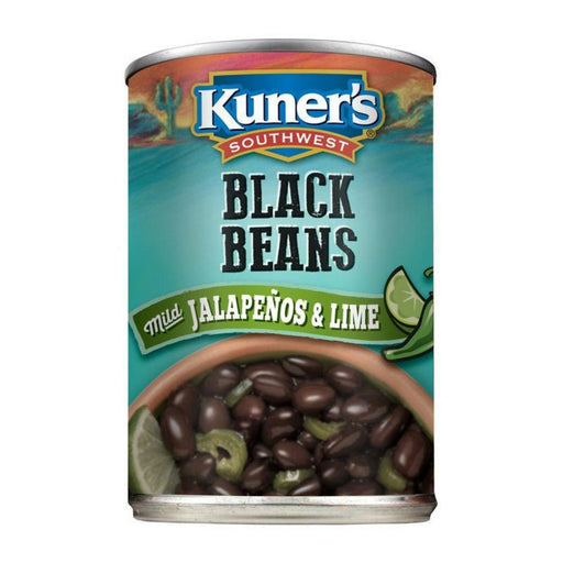 Kuner's: Southwestern Jalapeno Black Beans With Lime Juice, 15 Oz