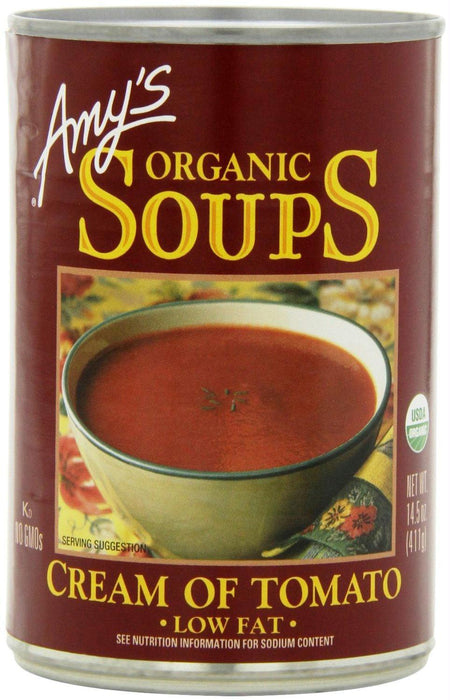 Amy's: Organic Soup Low Fat Cream Of Tomato, 14.5 Oz