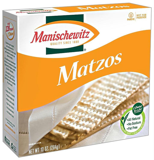 Manischewitz: Matzos Unsalted, 10 Oz