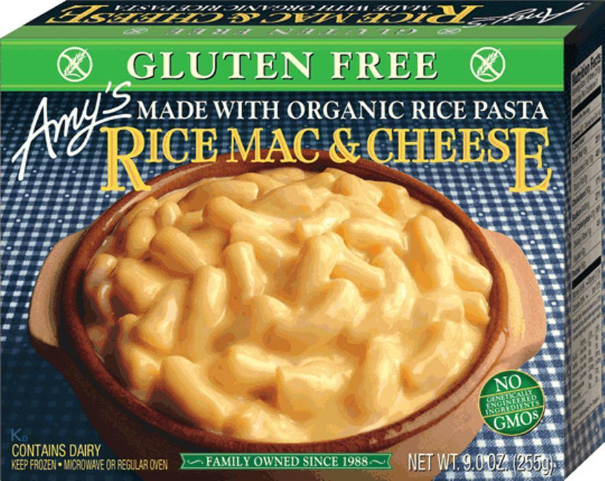 Amy's: Gluten Free Rice Pasta Rice Mac & Cheese, 9 Oz