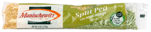 Manischewitz: Split Pea With Seasonings Soup Mix, 6 Oz