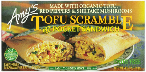 Amy's:  Tofu Scramble In A Pocket Sandwich, 4 Oz