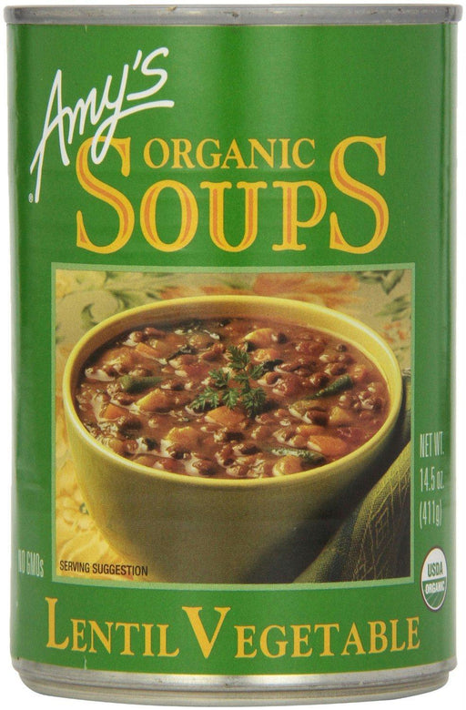 Amy's: Organic Soup Lentil Vegetable, 14.5 Oz