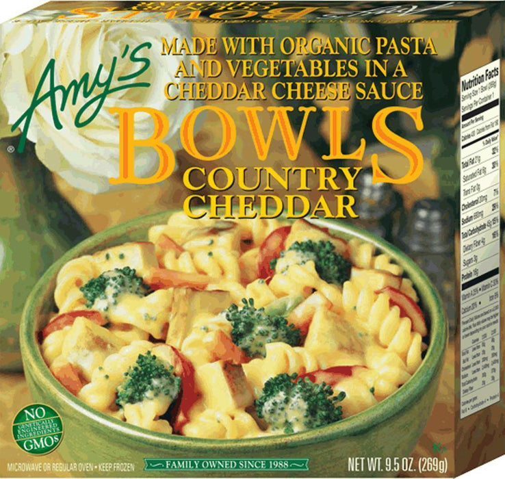 Amy's: Country Cheddar Bowl, 9.5 Oz