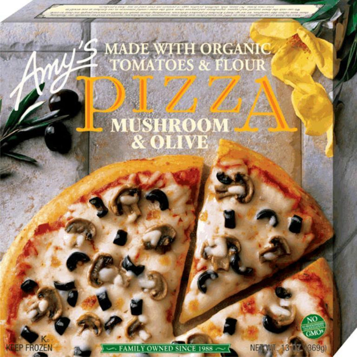 Amy's: Mushroom & Olive Pizza, 13 Oz