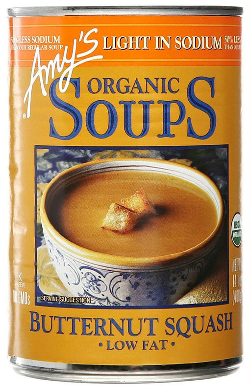 Amy's: Organic Soup Light In Sodium Butternut Squash, 14.1 Oz