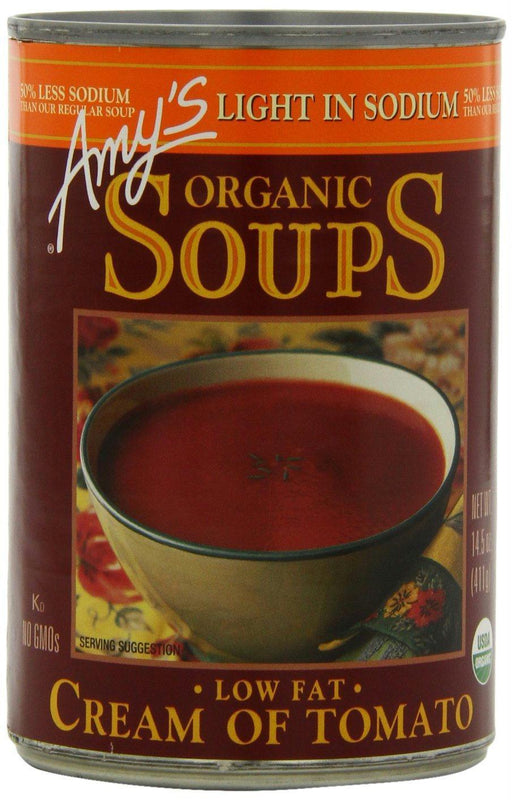 Amy's: Organic Soup Low Fat Cream Of Tomato, 14.5 Oz