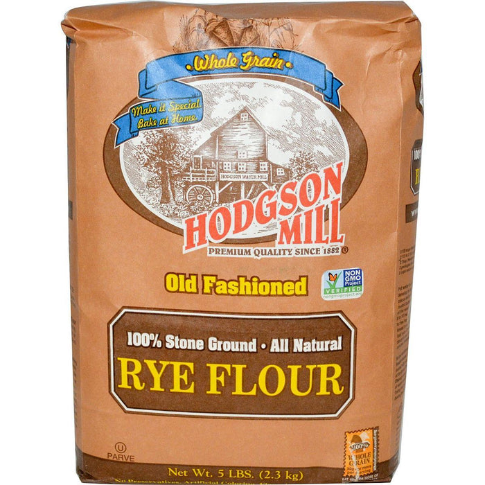 Hodgson Mill: Old Fashioned Rye Flour, 5 Lb