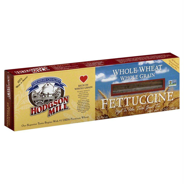 Hodgson Mill: Whole Wheat Fettuccine Pasta, 12 Oz