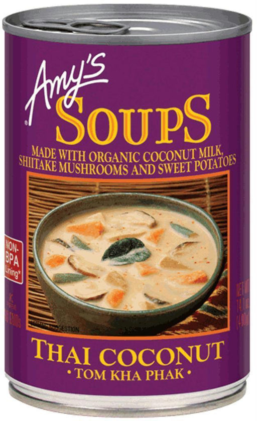 Amy's: Soup Tom Kha Phak Thai Coconut, 14.1 Oz