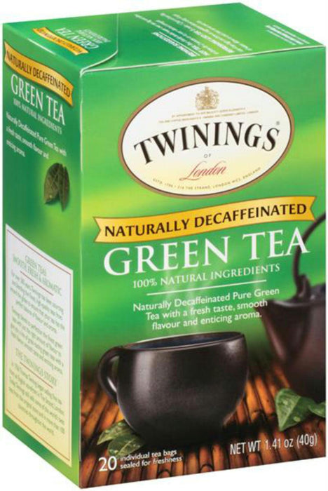 Twinings Of London: Tea Decaffeinated Green Tea, 20 Tea Bags, 1.23 Oz