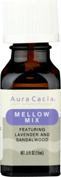 Aura Cacia: Essential Solutions Mellow Mix 0.5 Oz