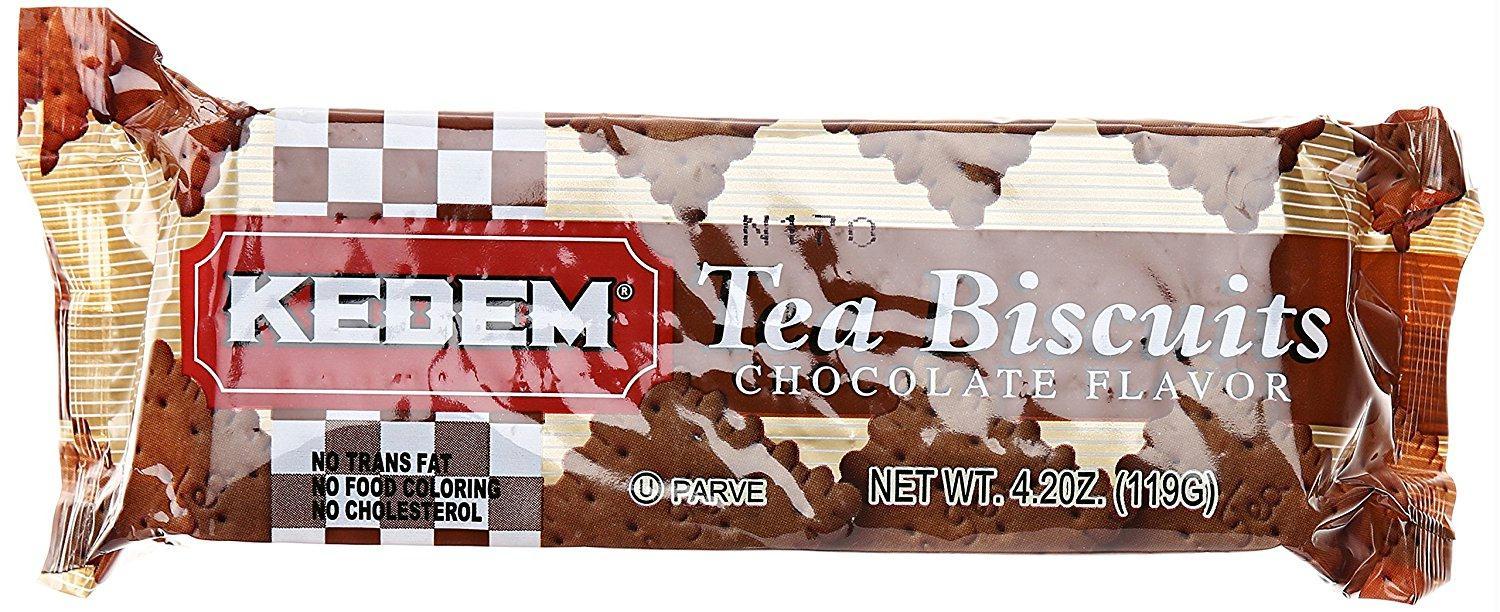 Kedem: Tea Biscuits Chocolate, 4.2 Oz