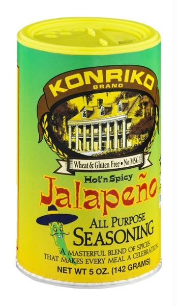 Konriko: Jalapeno All Purpose Seasoning, 5 Oz