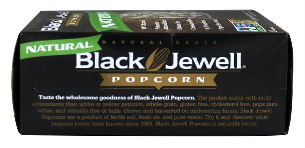 Black Jewell: Microwave Popcorn Natural 3 Bags, 10.5 Oz