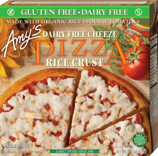 Amy's: Single Serve Non-dairy Rice Crust Cheeze Pizza, 6 Oz