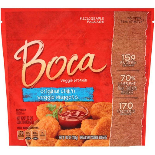 Boca Burgers: Original Chik'n Veggie Nuggets, 10 Oz