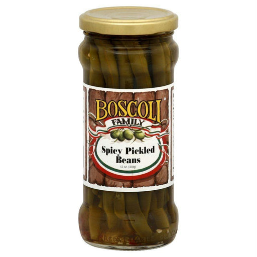 Boscoli: Spicy Pickled Beans, 12 Oz