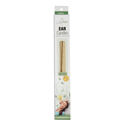 Wally's Natural Products: Herbal Beeswax Ear Candles, 2 Candles