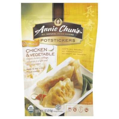 Annie Chun's: Potstickers Organic Chicken And Vegetable, 7.6 Oz